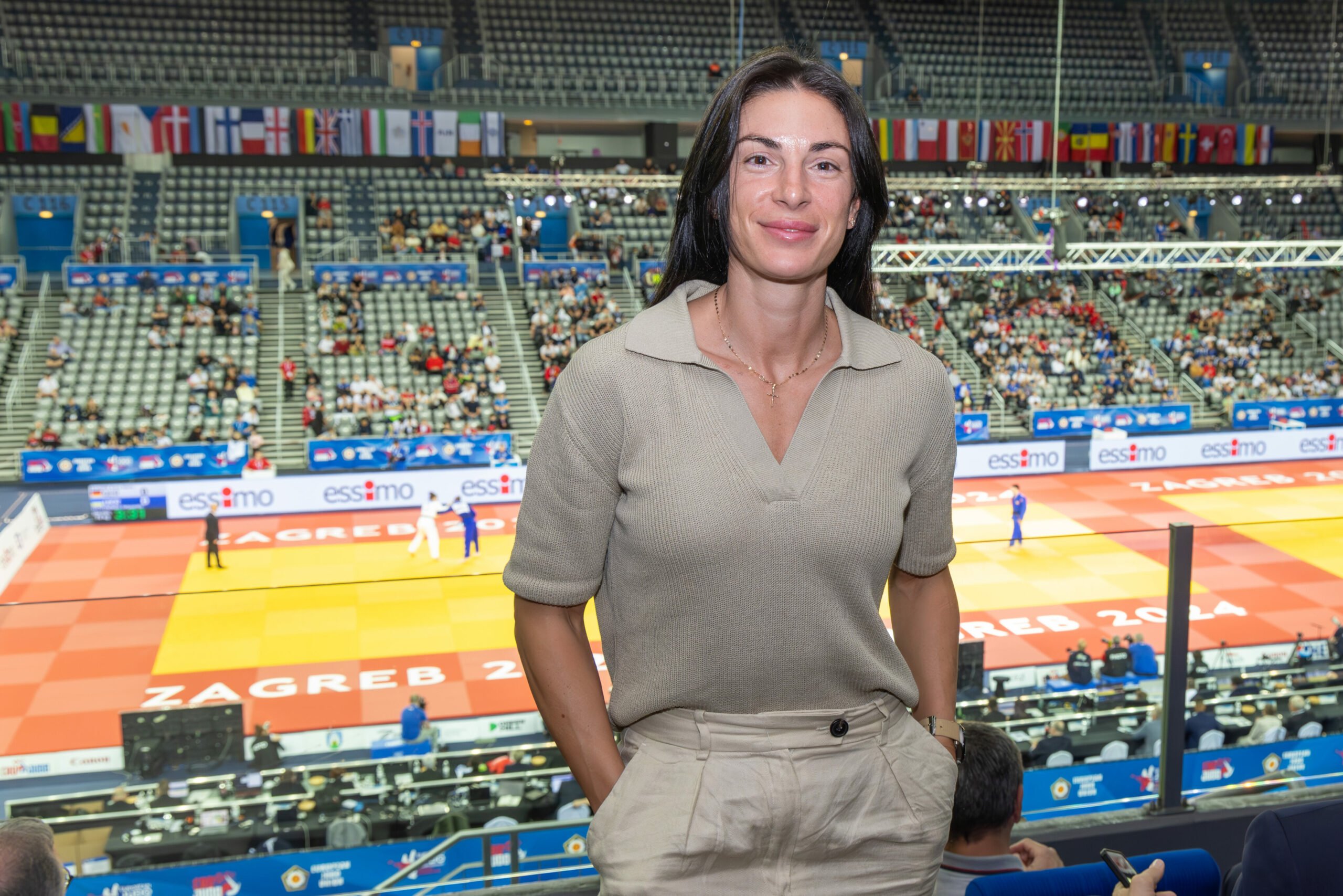 WORLD ATHLETICS TOP-STAR LOVES JUDO