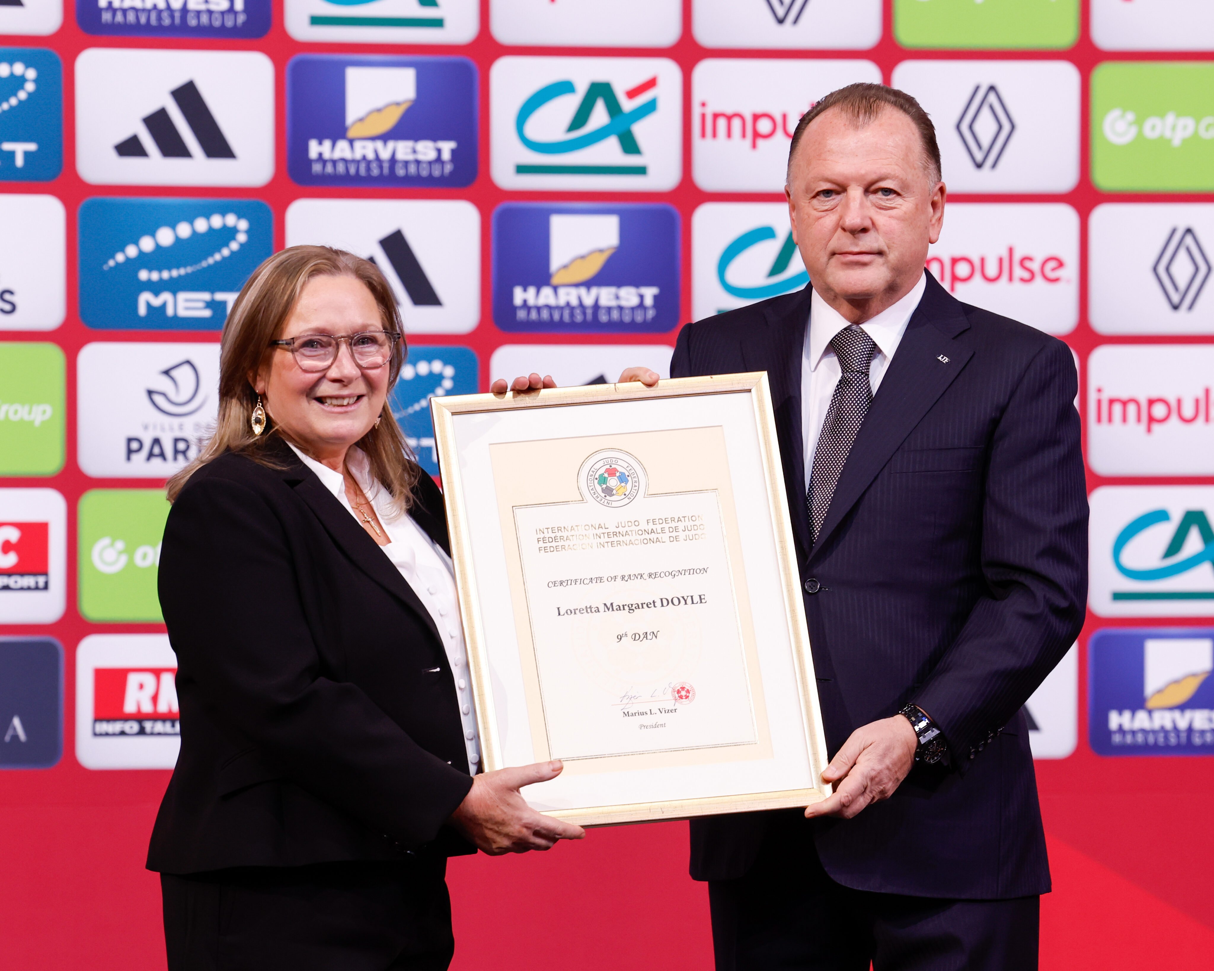 LORETTA DOYLE: A TRUE PIONEER IN THE WORLD OF JUDO, AND NOW A 9TH DAN!